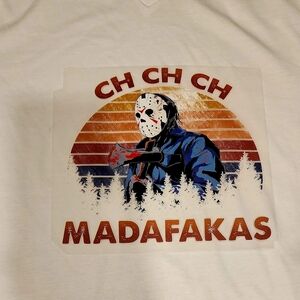 White Graphic Men’s Shirt